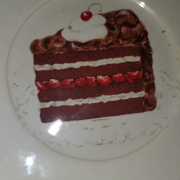 Set of 4 stylesetter dessert themed plates - Picture 2 of 6